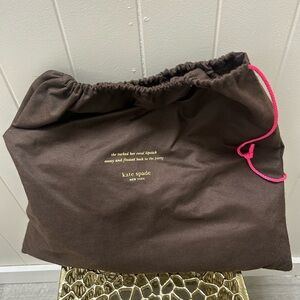 Kate Spade Brown Dust Bag